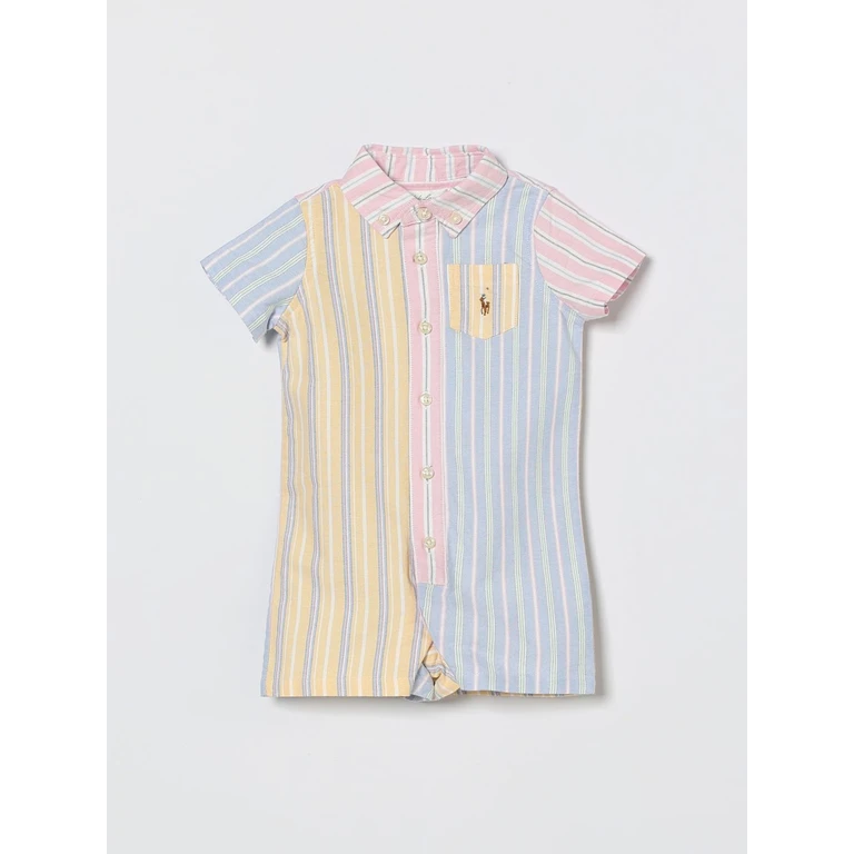 Striped Cotton Jumpsuit (320B14075001)