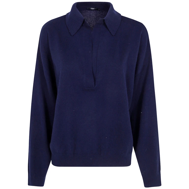 Sweater Polo Neck "Wool Cashmere Blend"