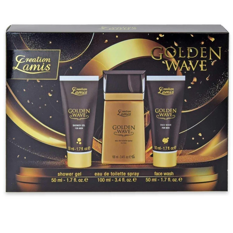 Golden Wave Men 3 Piece Set