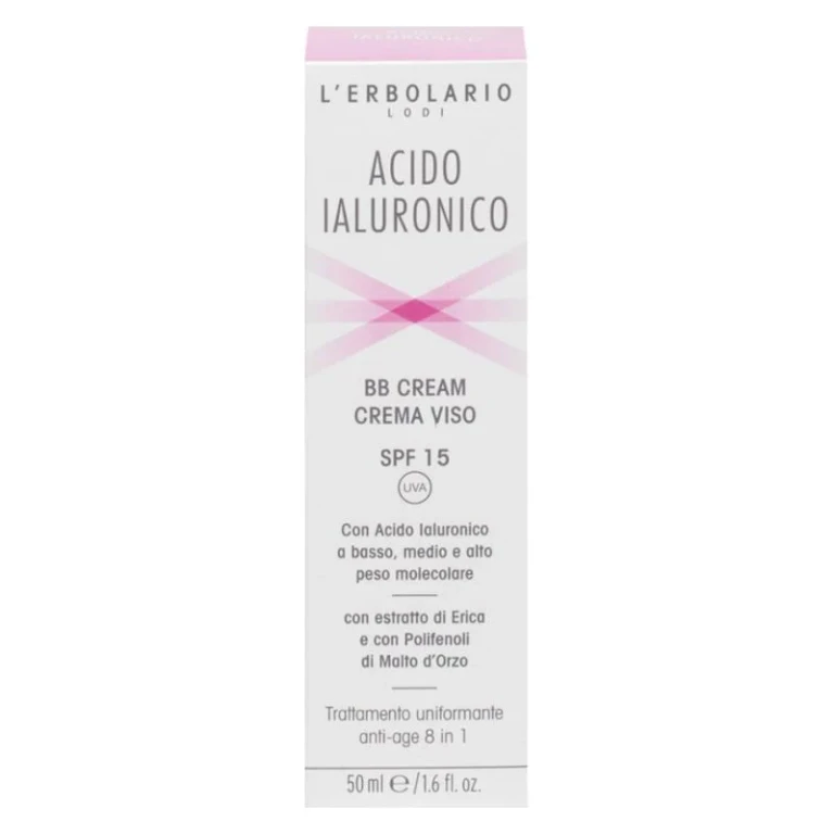 Hyaluronic Acid BB Cream Face Cream SPF 15 50 ml