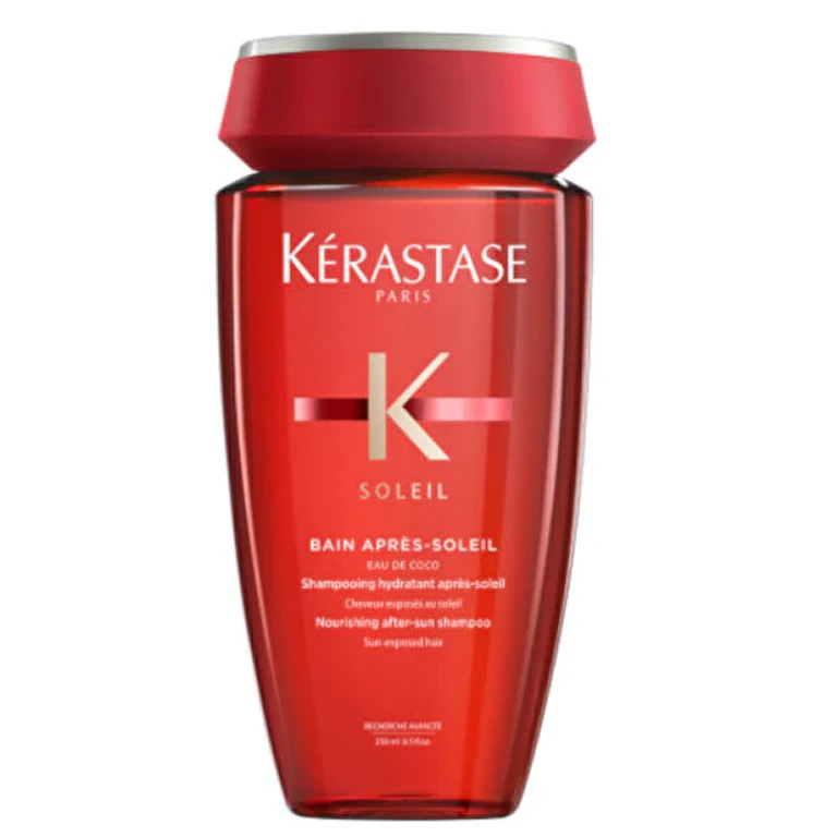 Kérastase Moisturizing Shampoo for Sun-Stressed Hair Soleil (Bain Après-Soleil) - Volume: 250 ml