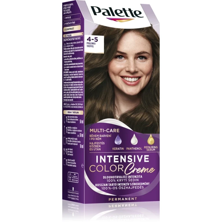 Palette Intensive Color Permanent hair dye cream color 4-5 (G3) Truffles
