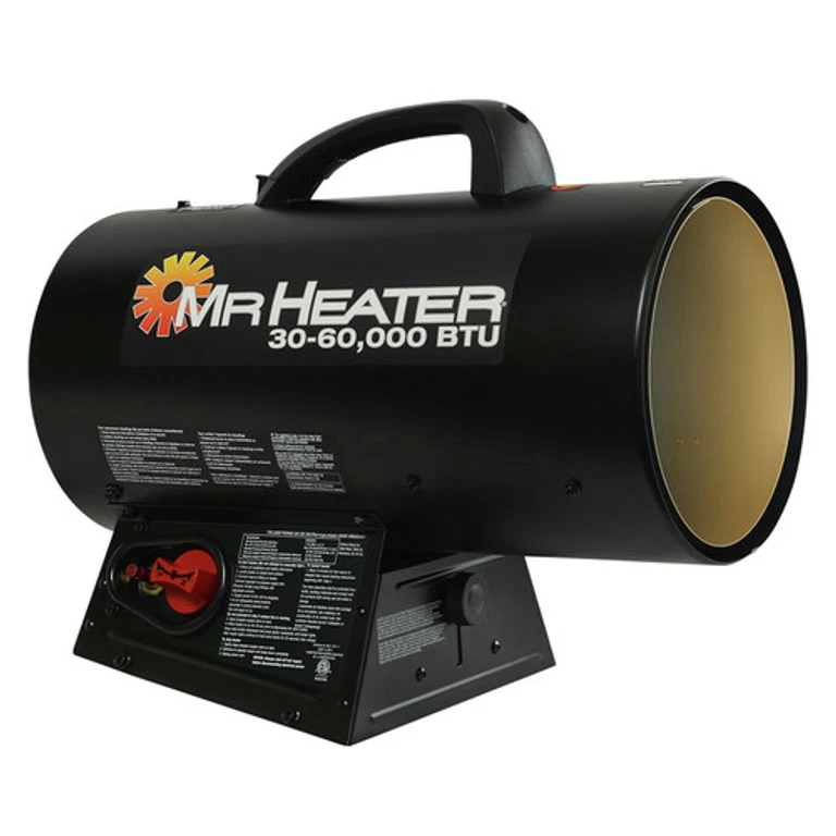 MHQ60FAV 30,000 to 60,000 BTU Forced Air Propane Heater