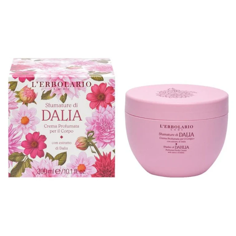Shades of Dahlia Scented Body Cream 300 ml
