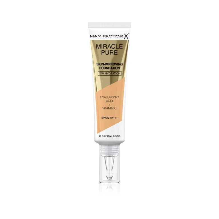 Foundation Max Factor Miracle Pure Skin-Improving 33 Crystal Beige 30 ml