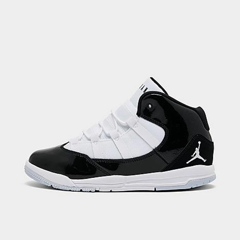 Boys Little Kids Max Aura Basketball Shoes in Black/White Size: 1.0