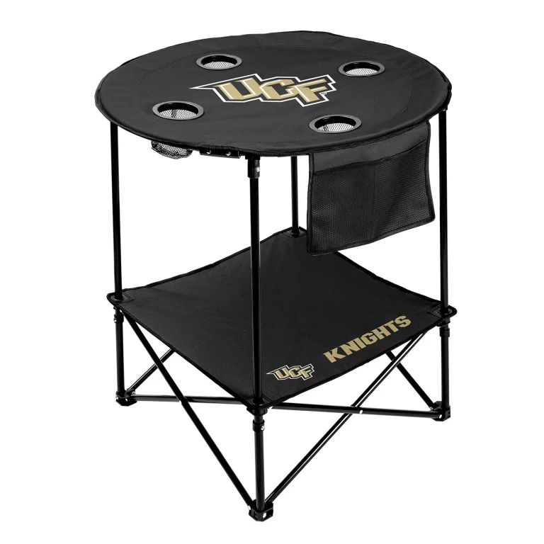 Central Florida Knights 27.6in Round Tailgate Table