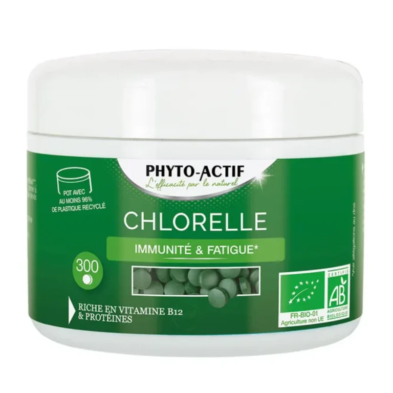 Phyto-Active Chlorelle Ecocert 300 Tablets