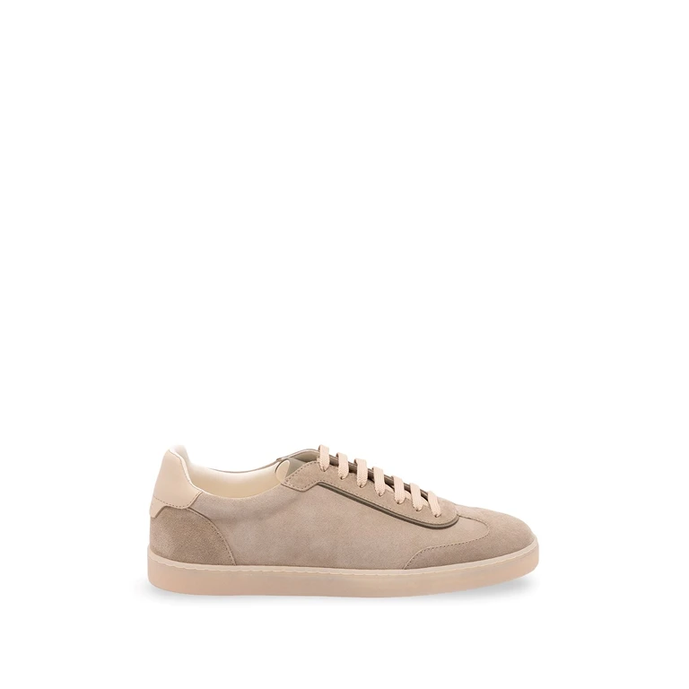Sneakers in pelle scamosciata