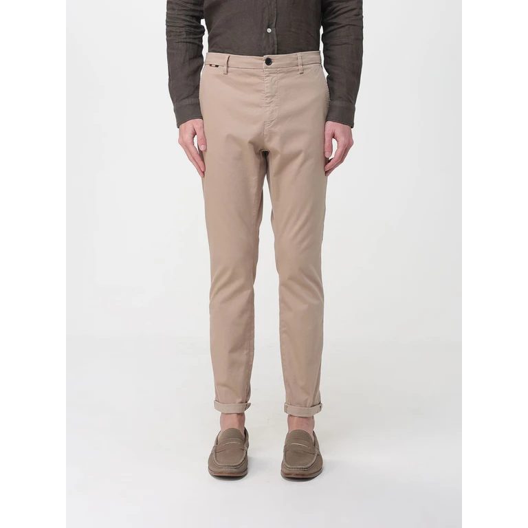 Cotton and Wool Blend Chino Trousers (9PN2C7353MBE100300)