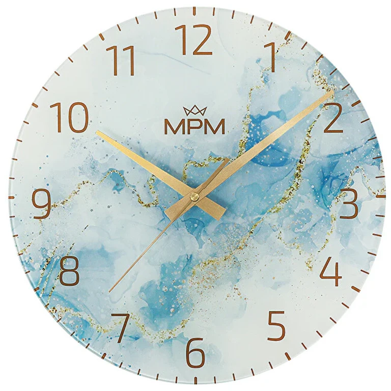 Onyx Glass Wall Clock E09.4375