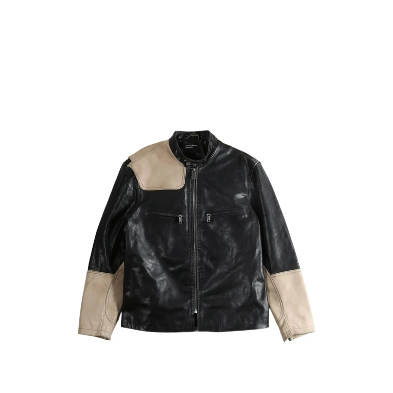 Nurse II Panelled Leather Jacket
