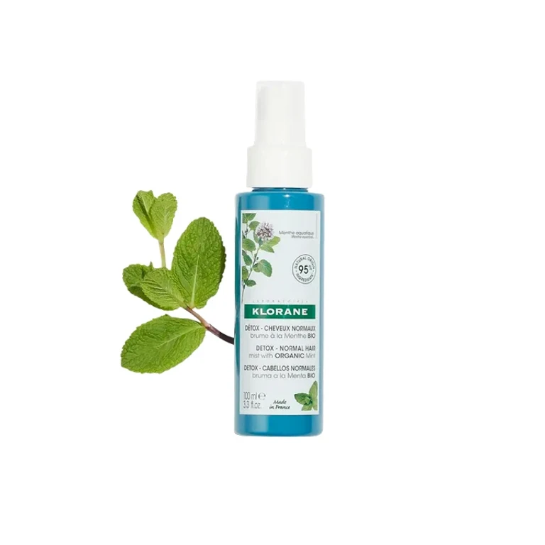 Organic Aquatic Mint Detox Mist for Normal Hair 100ml
