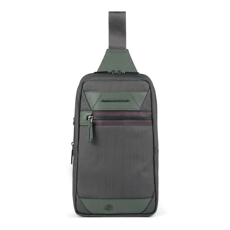, leather backpack, army green, shoulder bag, men