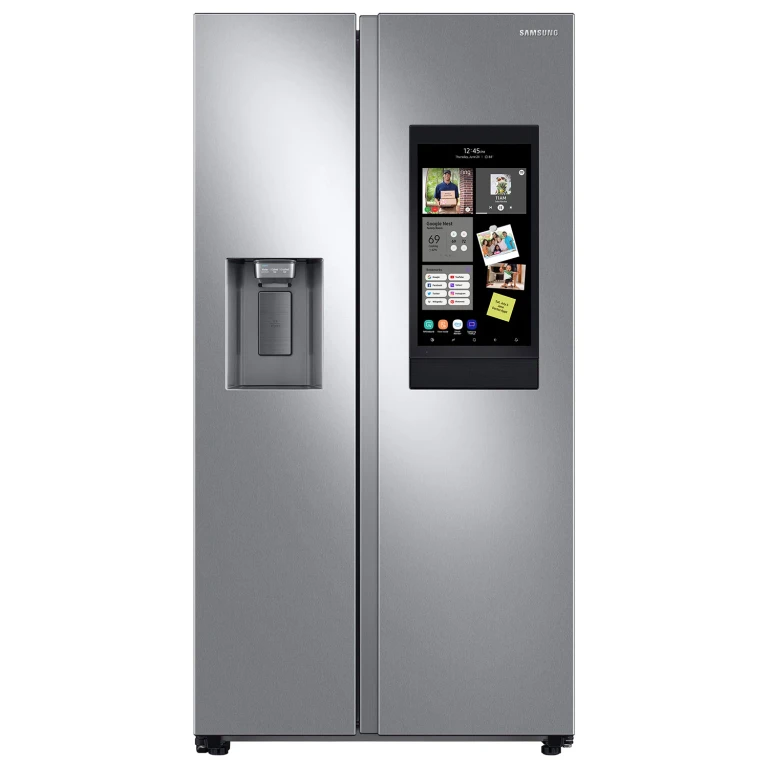 26.7 cu. ft. Large Capacity Side-By-Side Refrigerator - Stainless Steel:- Stainless Steel