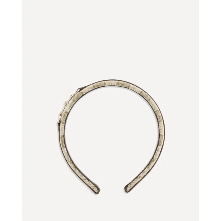 GG Monogram Headband with horsebit for Girl Girl UNI