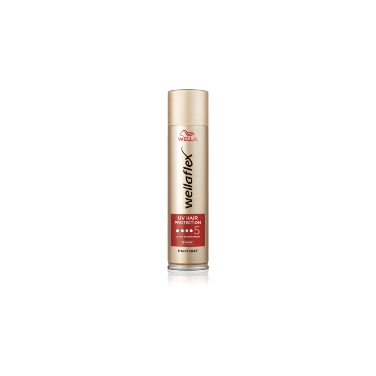 Wellaflex UV hairspray extra strong fixative for heat protection of hair 250 ml
