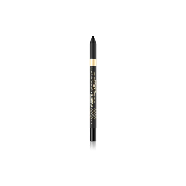 Variété Waterproof Gel Pencil For Eyes Color 01 Black 1 Pc