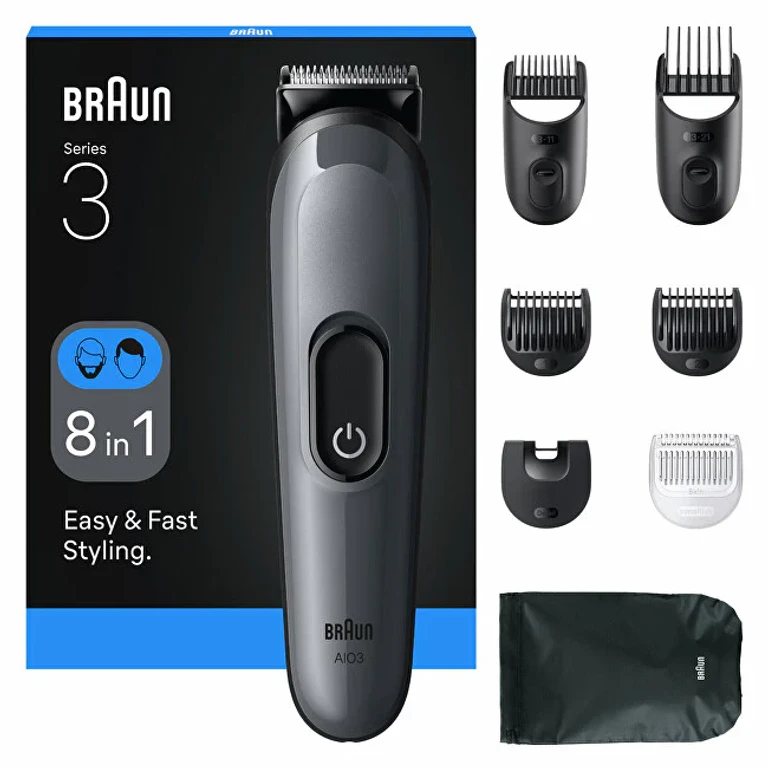 Multifunction trimmer Braun Series 3 AIO3540 8 in 1