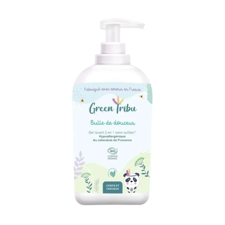 Green Tribù Bolla di Dolcezza - 2 in 1 Wash Gel - Body & Hair - ORGANIC 500 ml