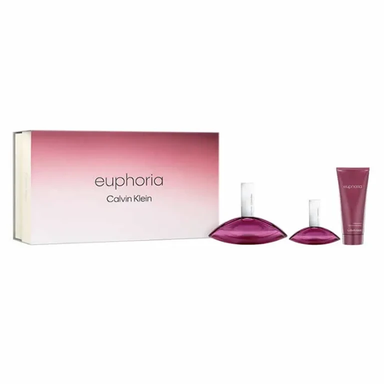 Euphoria Eau De Parfum Spray 100ml Set 3 pezzi