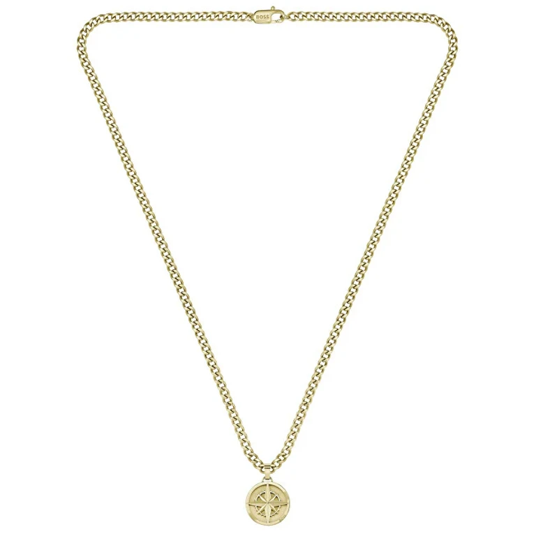 Men's Necklace Gold Plated Without Tempo 1580549