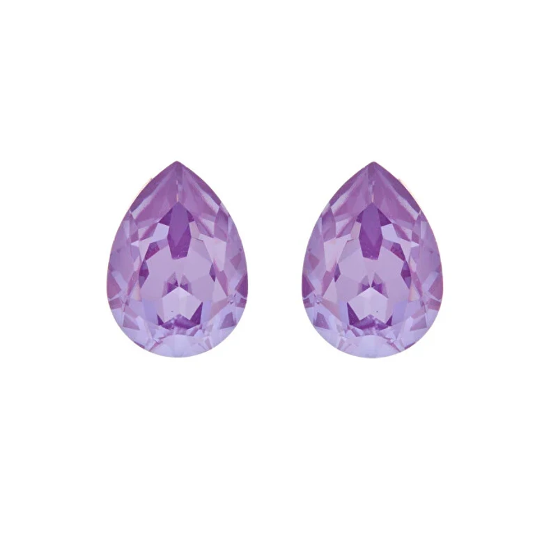 Distinctive Earrings With Crystals Swarovski Velora Lumiere 23218 Pur