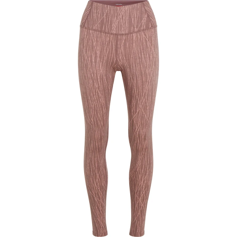 Merino 260 Tech Vertex Delta Lines High Rise Thermal Leggings - Women's