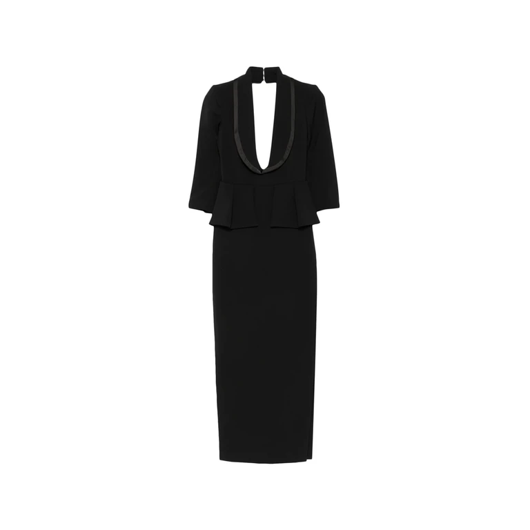 Crêpe-Abendkleid