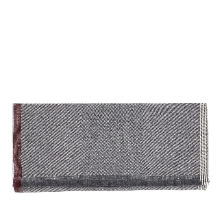Cashmere and wool scarf Man One Size