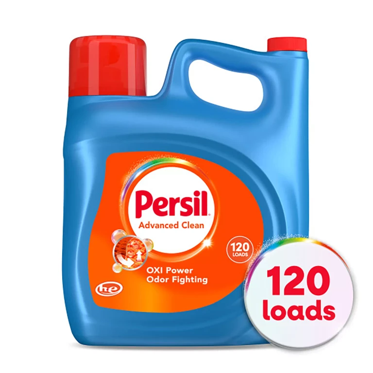 Advanced Clean Oxi+Odor Liquid Laundry Detergent, 120 loads, 202 fl. oz.