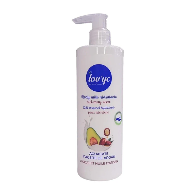 Avocado and Argan Oil Corporal Milk Moisturizing Very Dry Skin 400 ml