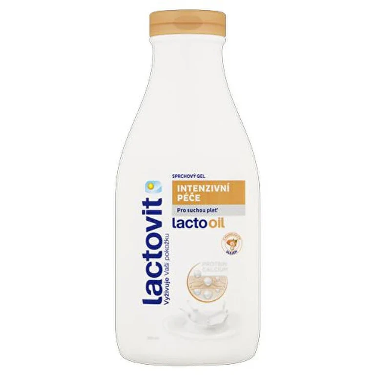 Shower Gel With Almond Oil Intensive Care Lactooil (Shower Balm) 500 Ml