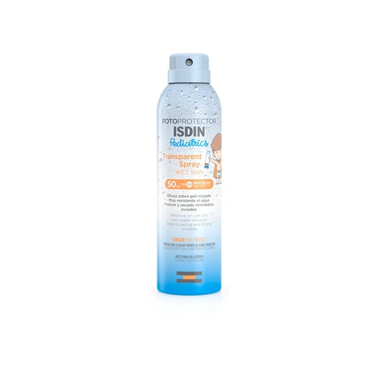 Fotoprotector Pediatrics Transparent Wet Skin Spray SPF50 250ml