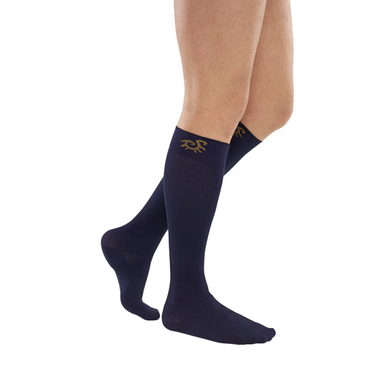 Solidea Bamboo Socks Carezza Knee-highs 13 17 mmHg 1S Black