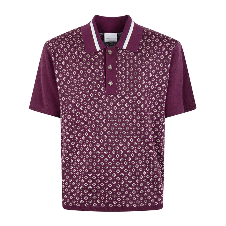 Polo Jacquard Cravate