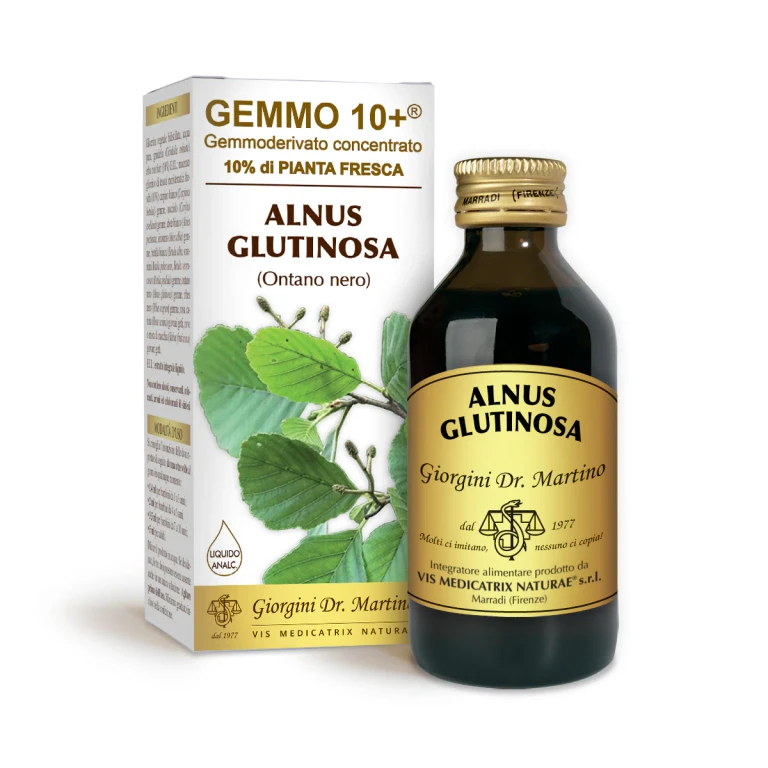 gemmo 10+ black alder 100 ml non-alcoholic liquid