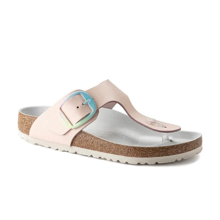 Gizeh Big Buckle Natural Leather Ombre Light Rose