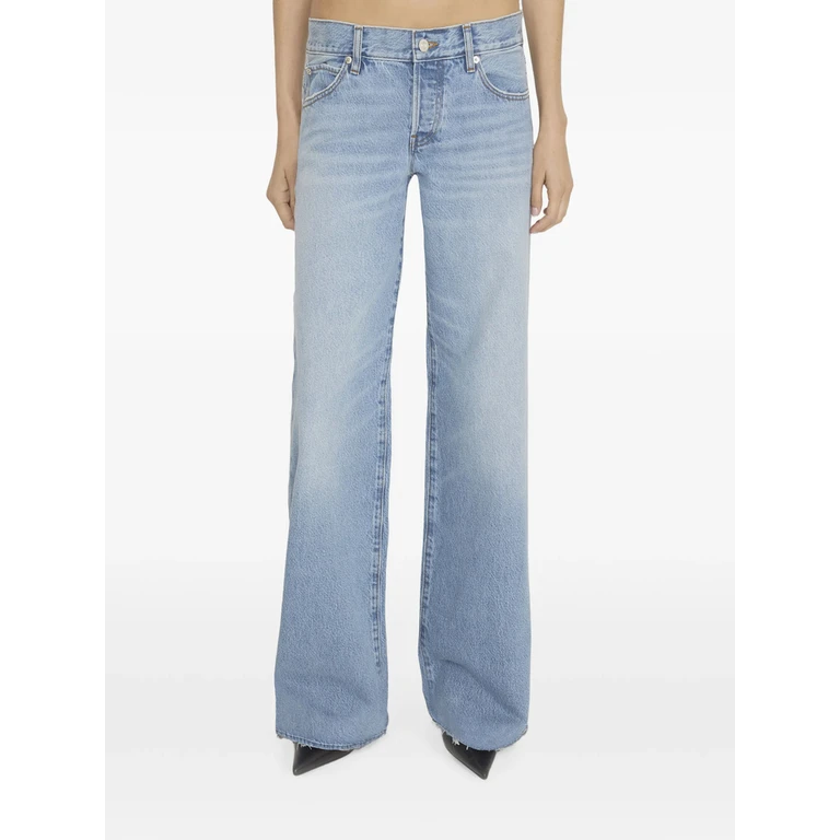 The Gray Wide-leg Jeans