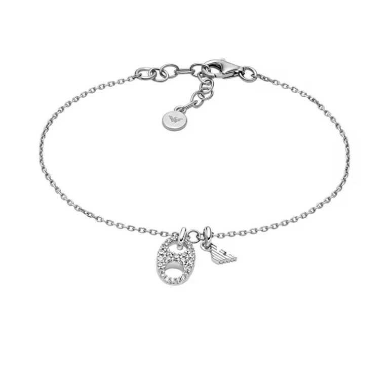 Women's Silver Bracelet with Cubic Zirconia Eg3631040