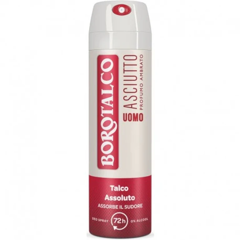 Deodorant Men Dry Spray Amber Perfume 150 Ml