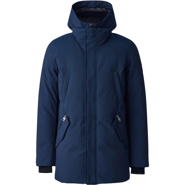 Edward 2-In-1 Down Coat With Removable Hooded Bib - Men's