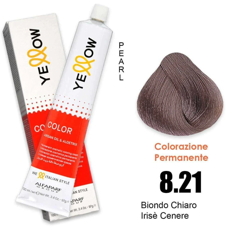 Yellow Color Permanent 8.21 100Ml