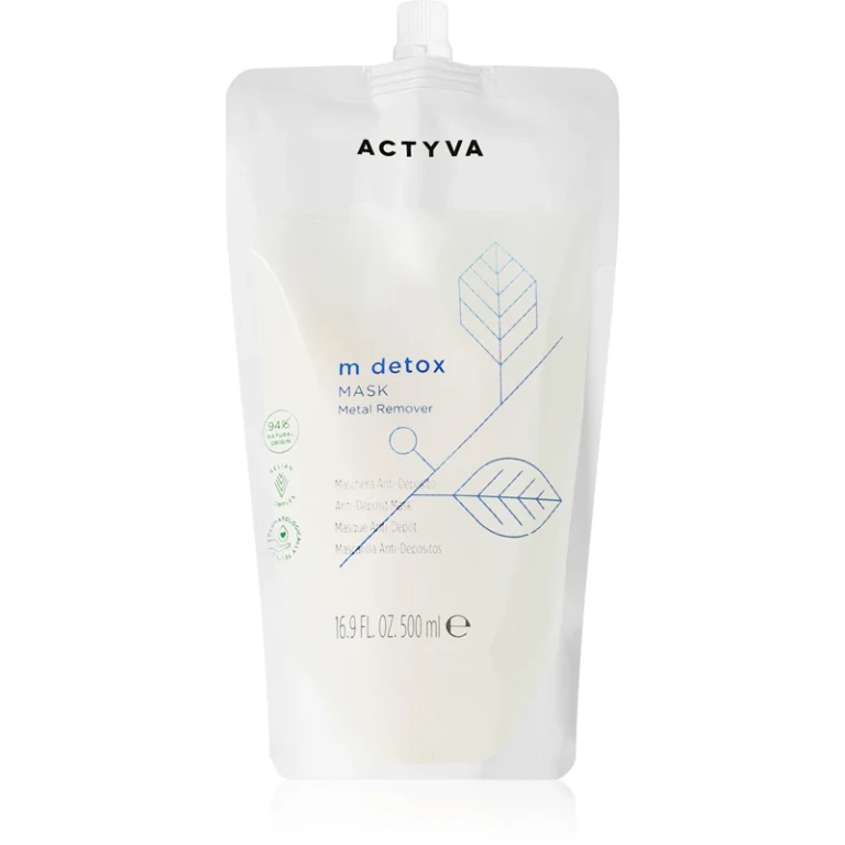 Actyva M Detox Maschera Detossinante Anti Acqua Dura 500 ml — Maschera capelli