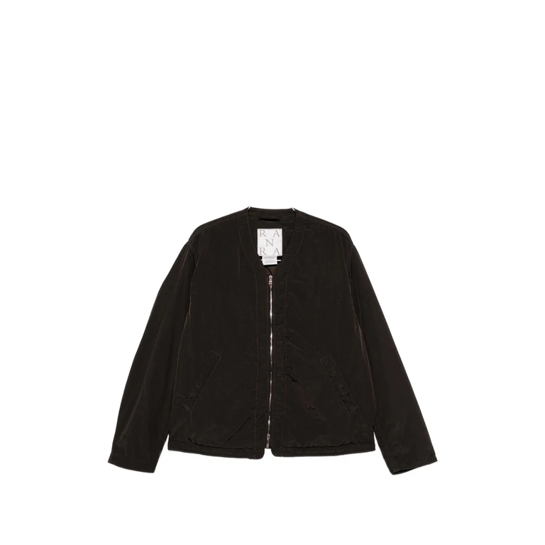 Logo-embroidered Zip-up Jacket