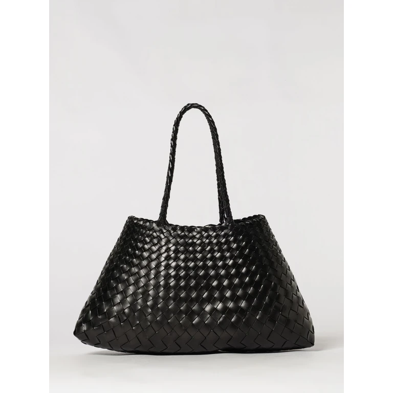Santa Croce Big Woven Leather Bag (68892BLACK)