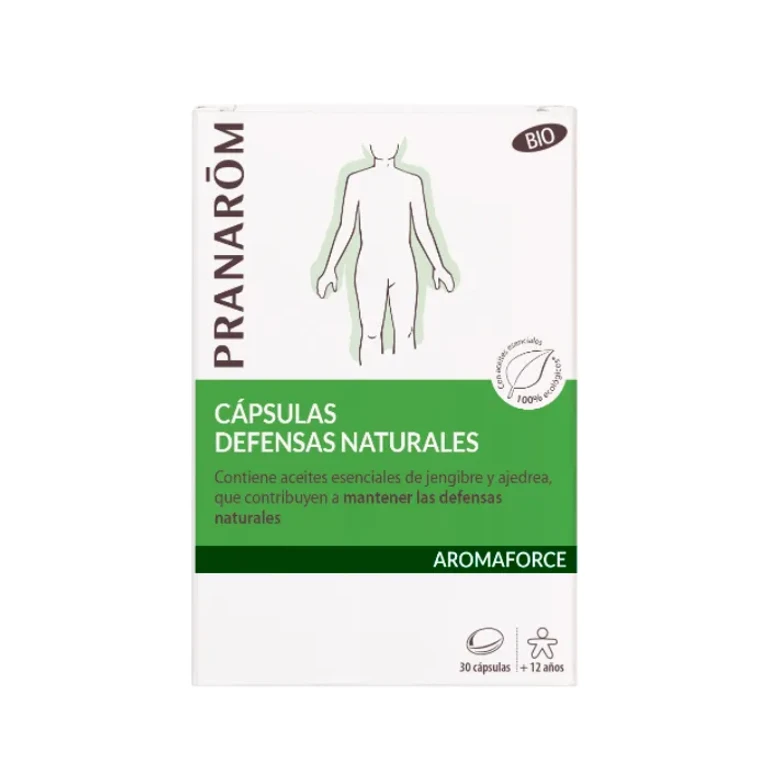 Pranarom Aromaforce Natural Defenses Organic 30 capsules