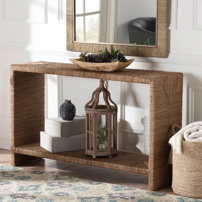 Liza Brown Sofa Table