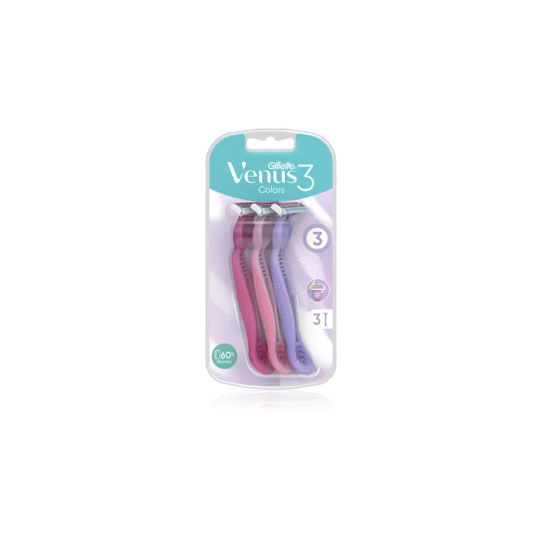 Venus Simply 3 Plus Disposable Razors 3 Pieces
