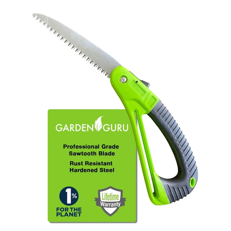 Garden Guru Folding Hand Saw with Ergonomic Handle